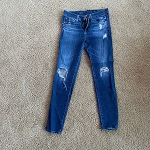 AG Jeans. The Beau, Slouchy Skinny.